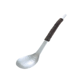 Aluminum Hammered Spoon With Akebi Handle