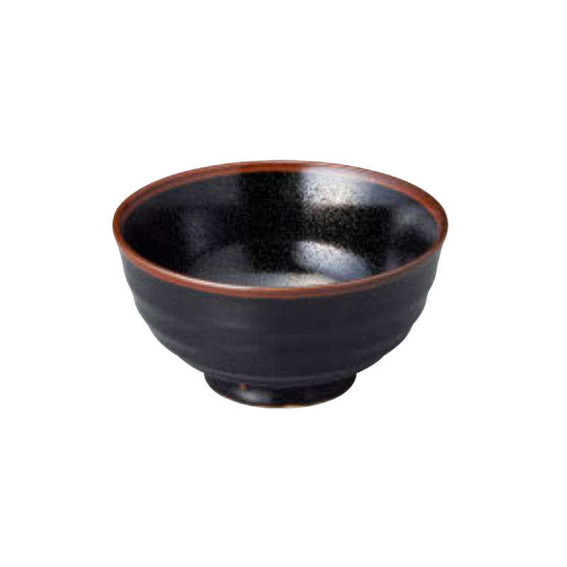 Yuzu Tenmoku Donburi Bowl E