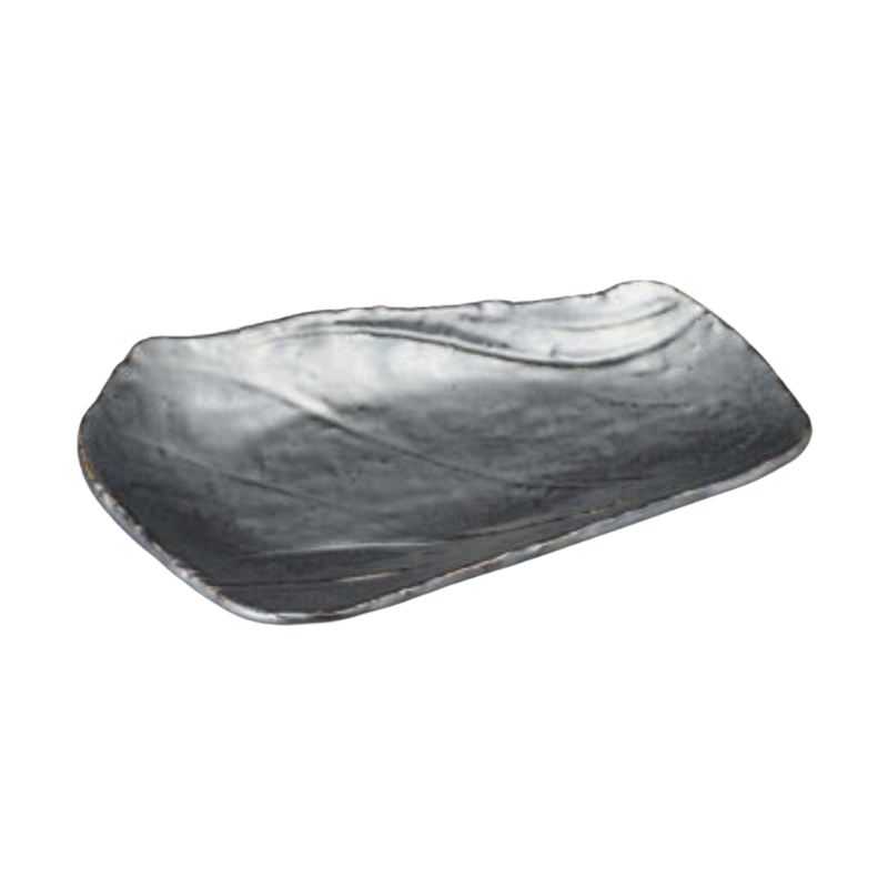 Iron Kessho Arase Warp Plate