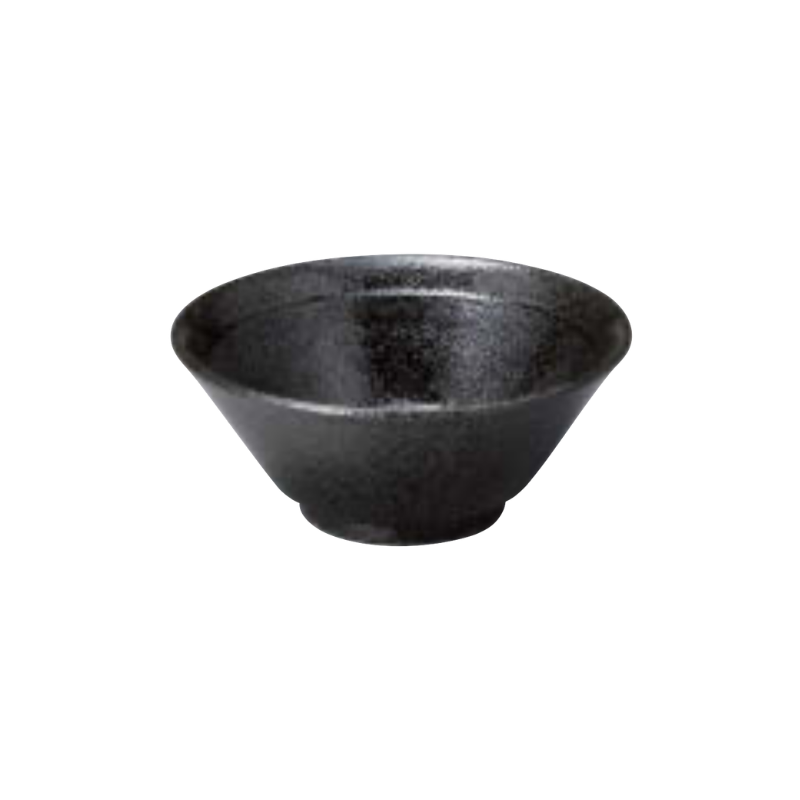 Wafu Chuka Kokuyo Rimmed Rice Bowl