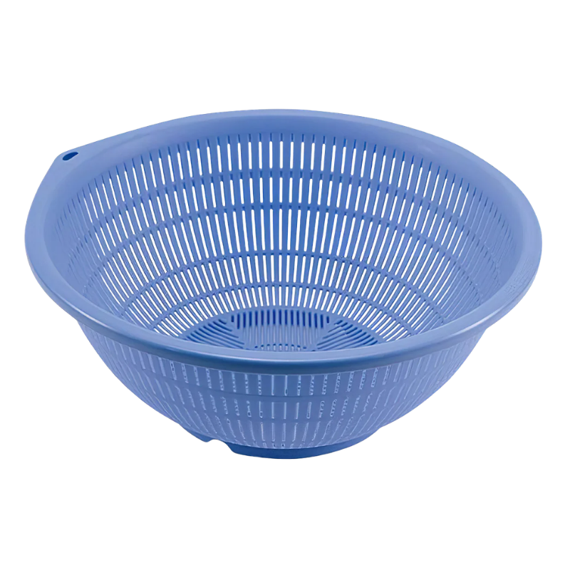 PP Resin Colander Blue