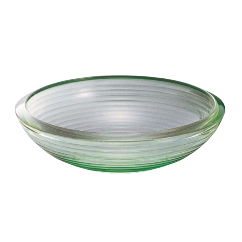Acrylic Shiny Iron Bowl Green