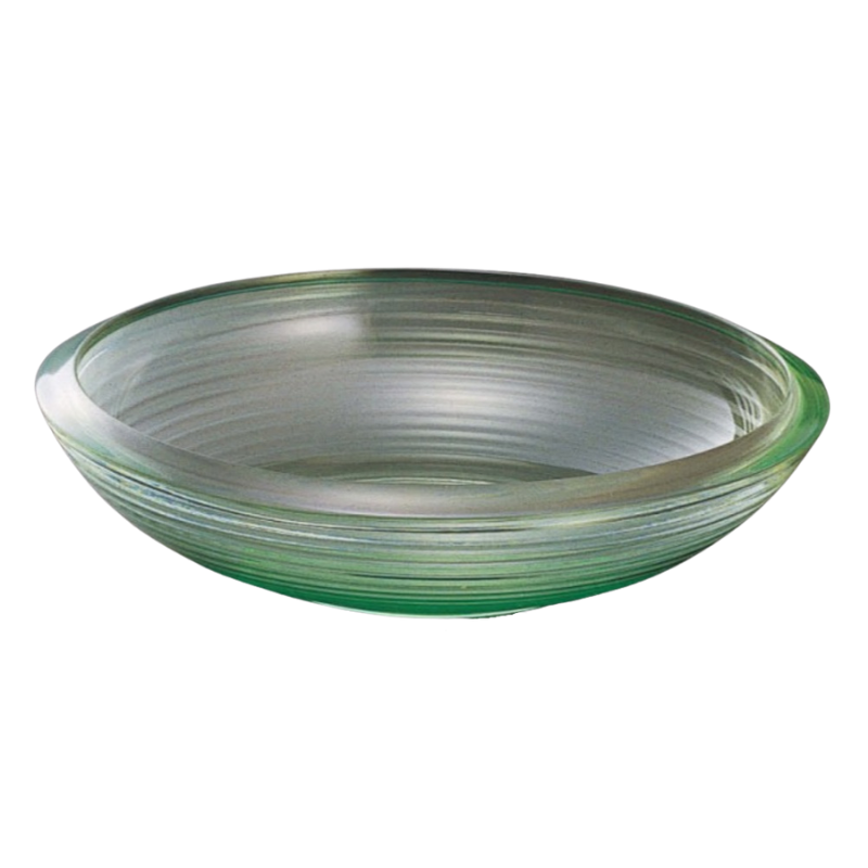 Acrylic Shiny Iron Bowl Green