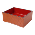 ABS Resin Donju Jubako Box Brown