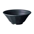 Melamine Kiwami Ramen Bowl Black