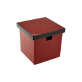 ABS Resin Sushi Gari Container Red