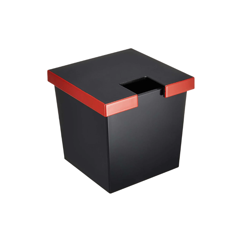 ABS Resin Sushi Gari Container Black
