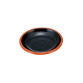 ABS Resin Nishiki Condiment Plate Black Red