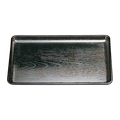 ABS Resin Non-Slip Tray Black