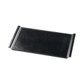 ABS Resin Non-Slip Condiment Tray Black