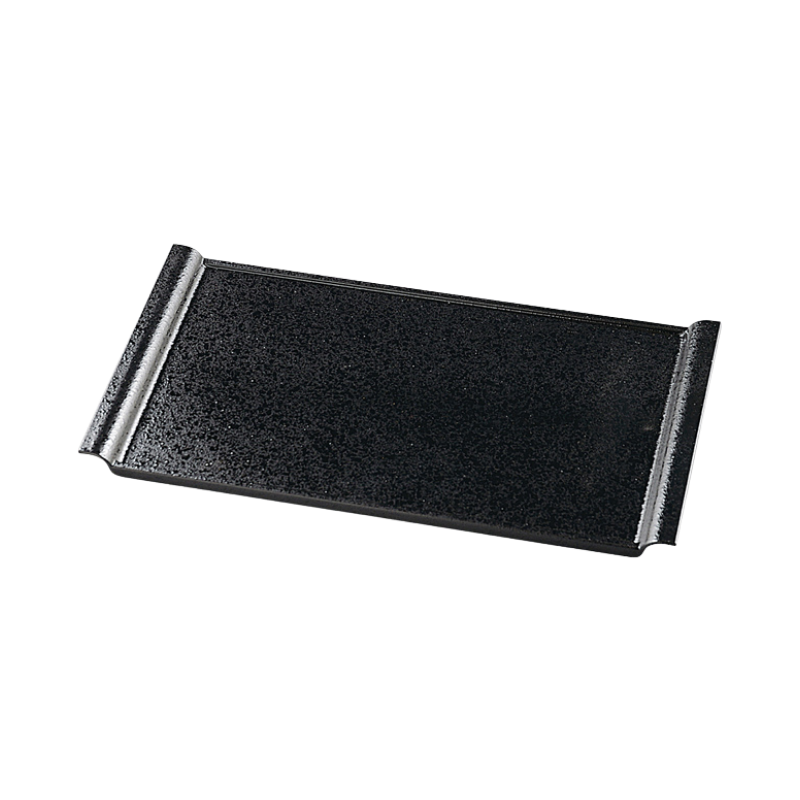 ABS Resin Non-Slip Condiment Tray Black