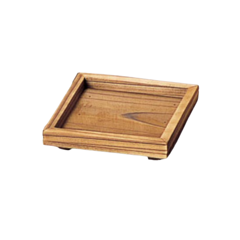 Wooden Base With Feet
